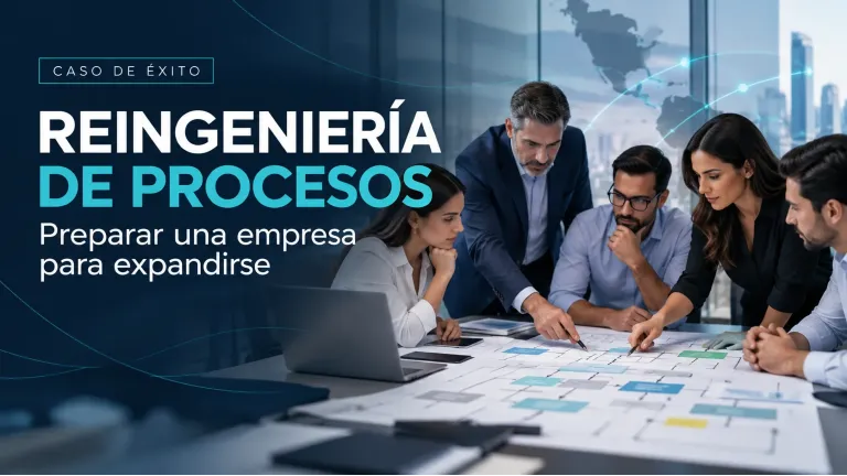 Caso de éxito: Reingeniería de procesos para preparar una empresa para la expansión